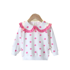 Cute Korean Baby Girl Cotton Sweater