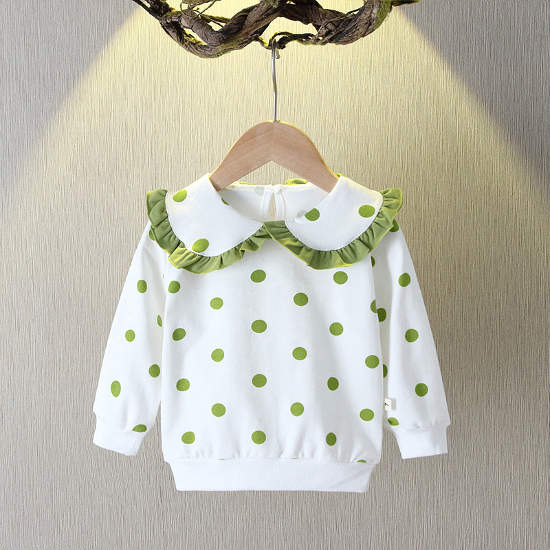 Cute Korean Baby Girl Cotton Sweater
