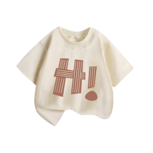 Summer Cotton Short Sleeve T-Shirt for Kids