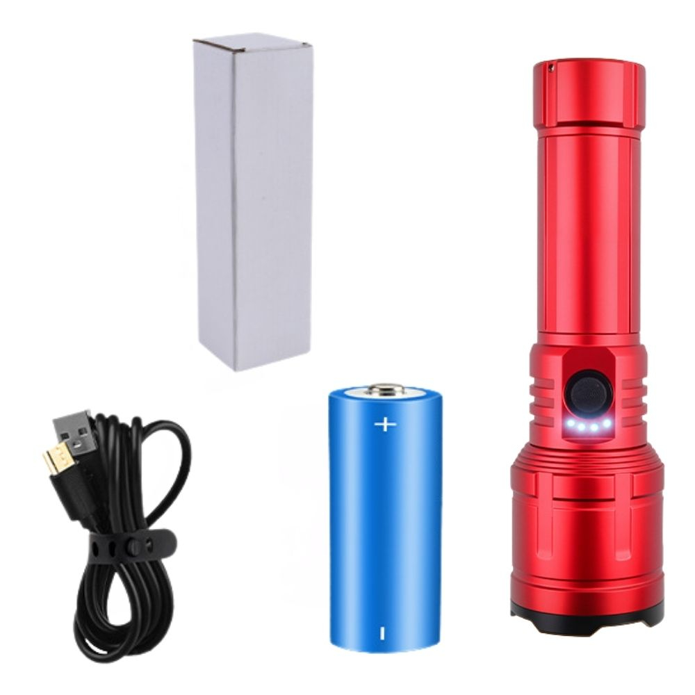 High-Power White Laser Flashlight